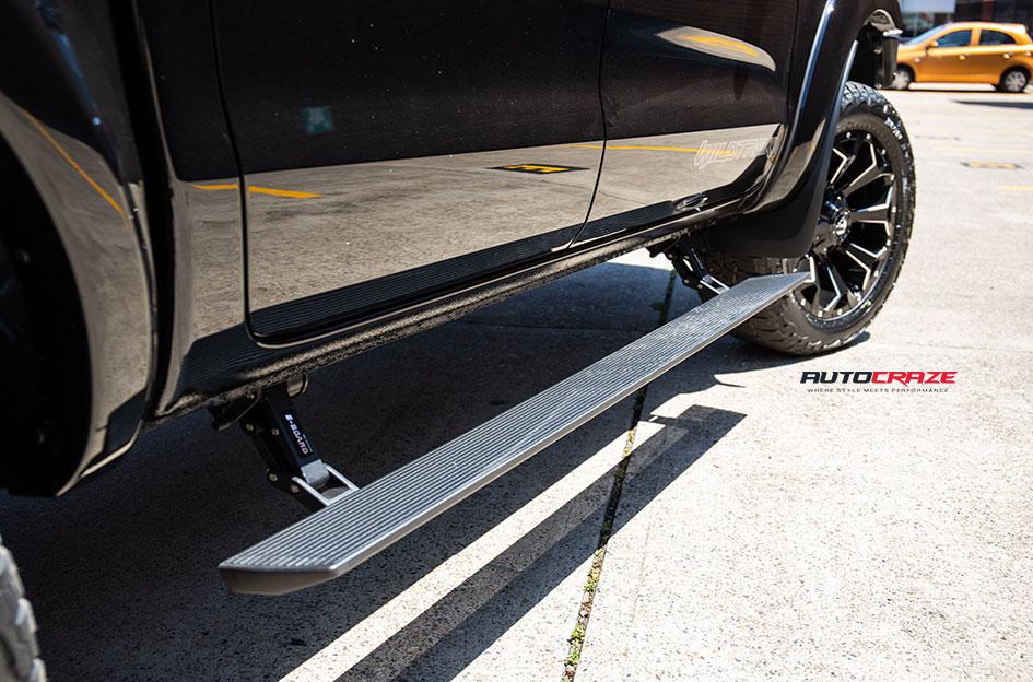 FORD RANGER ASSAULT GLOSS BLACK MILLED ACCENTS